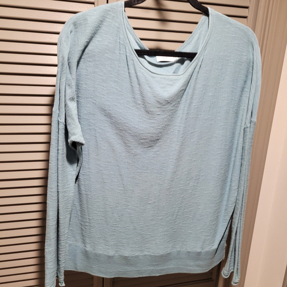 Vince Light Blue Women's Jersey Top